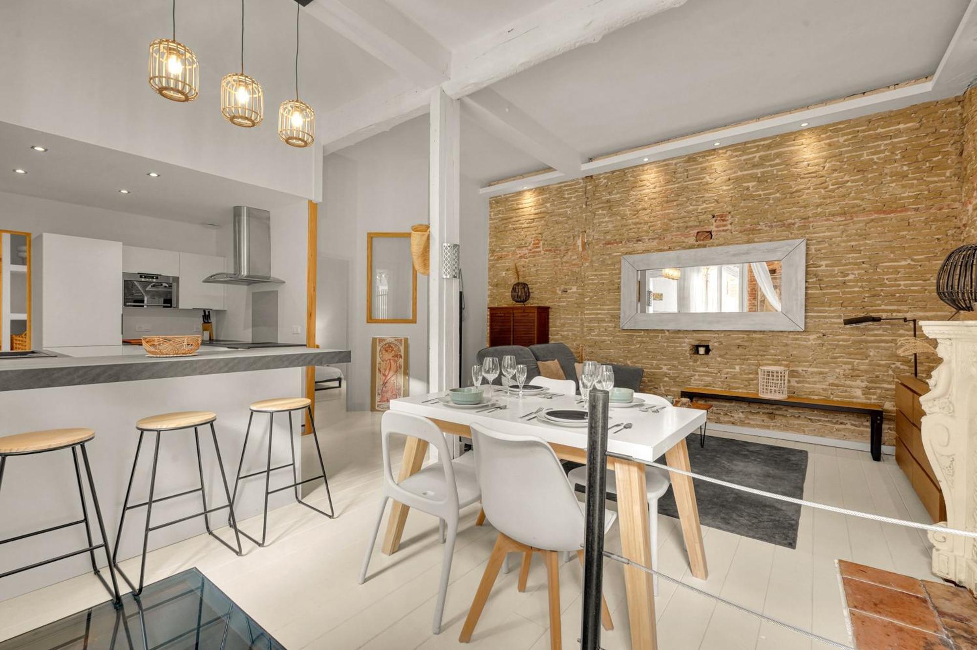 Le Cilaos - Superbe Appt En Centre Ville Toulouse Kültér fotó